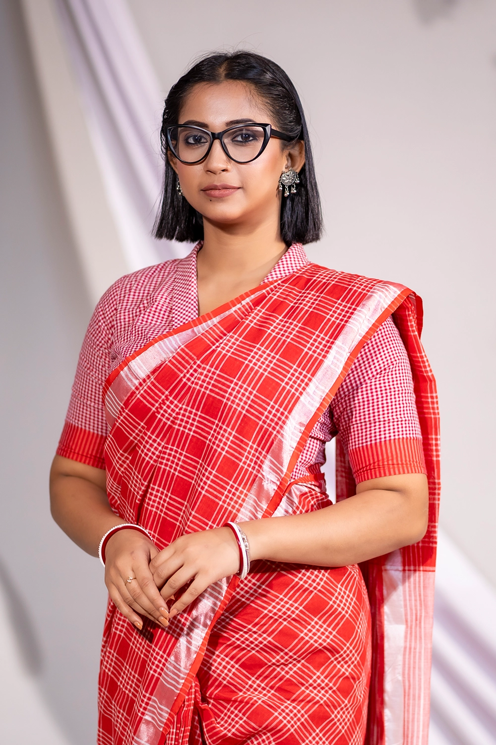 Classic Multi Cotton Saree | Sokal Bikal Series