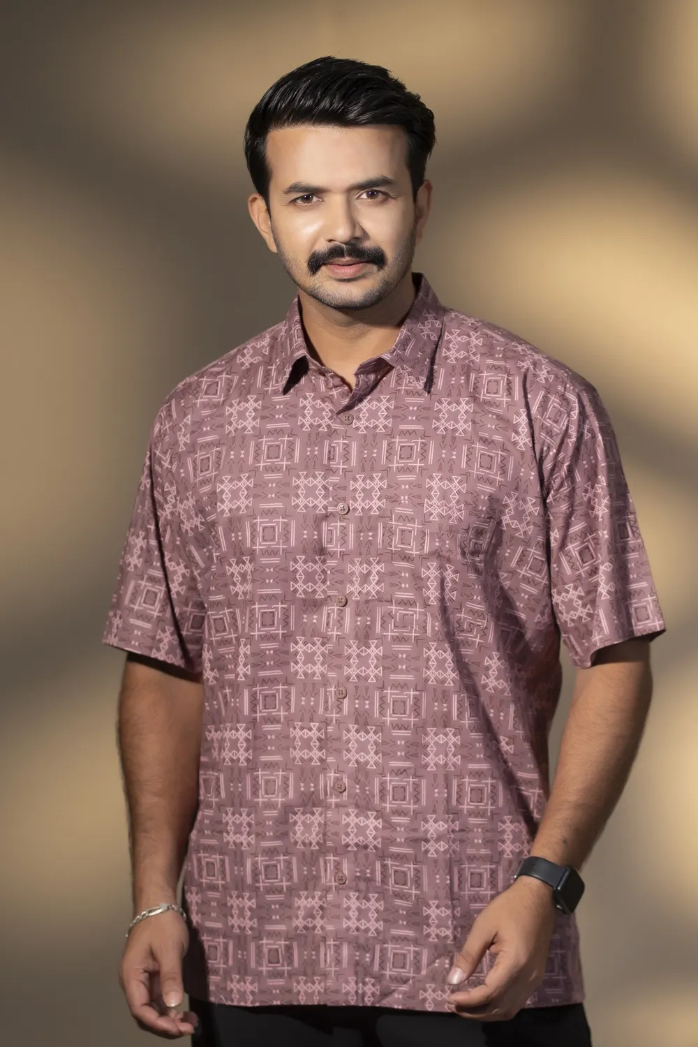 Sweet Screen Print Cotton Men's Regular fit Shirt